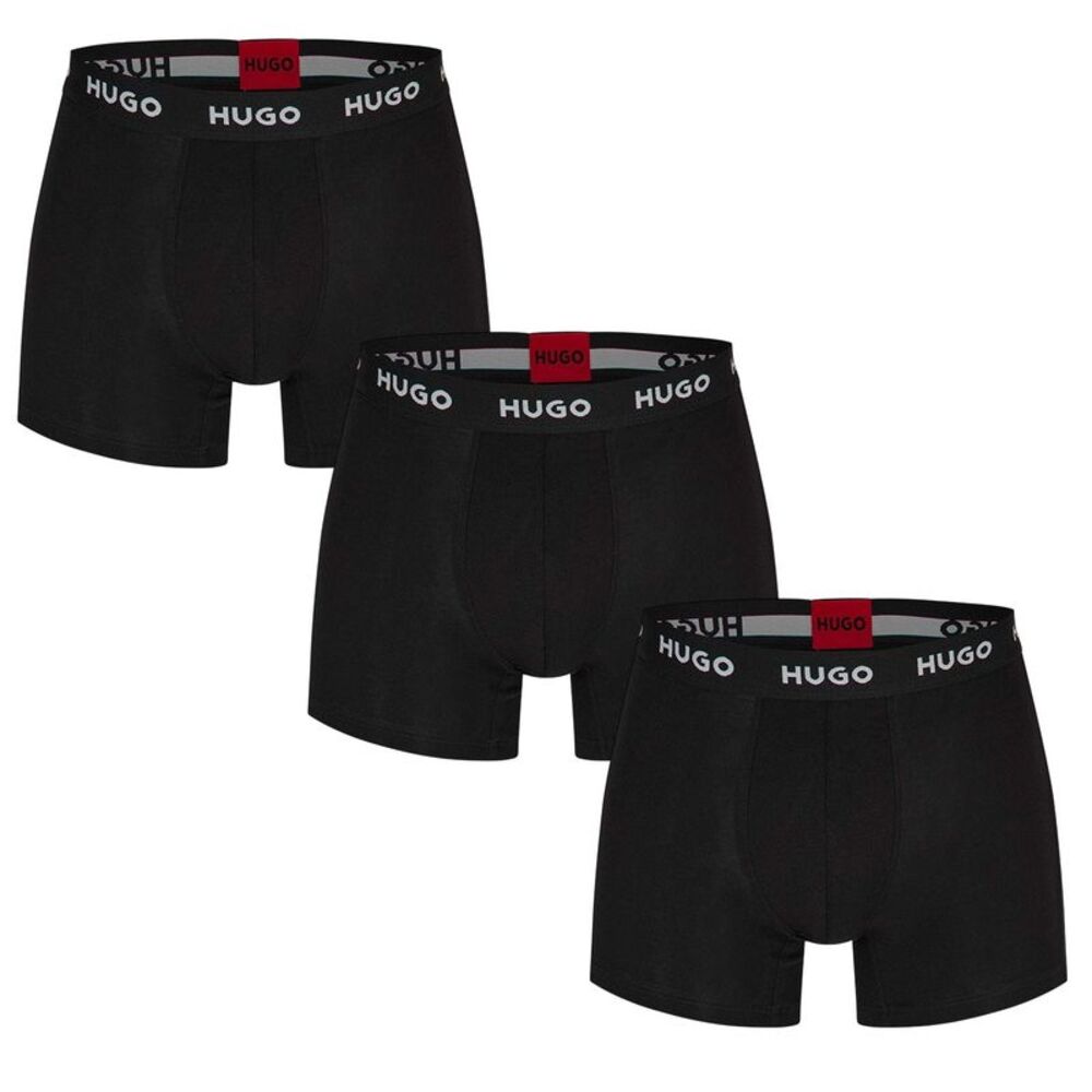 Hugo Mens Boxer Briefs (Pack of 3) / Black